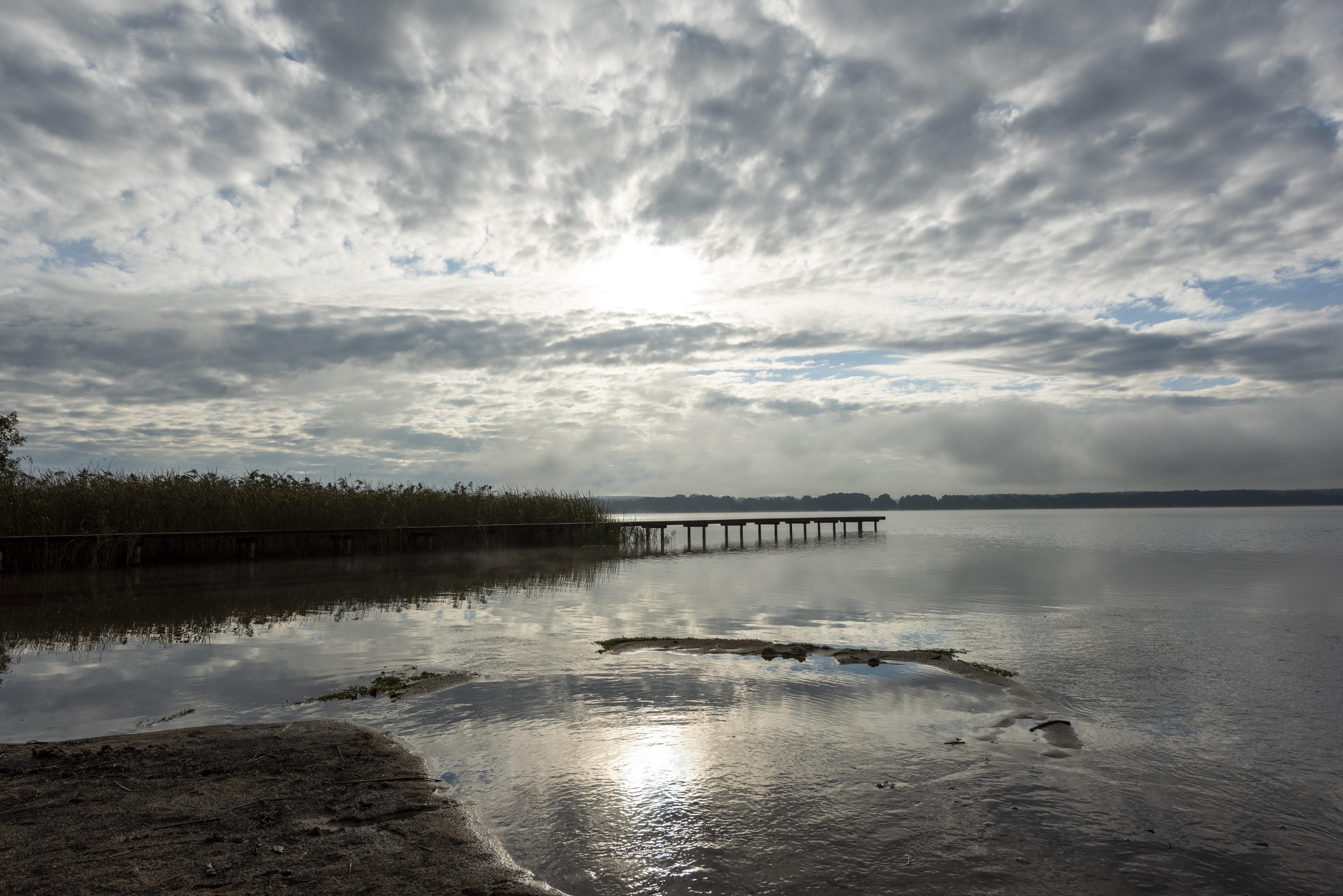 Precise Resort Bad Saarow Exteriör bild The pier at the mouth of the river